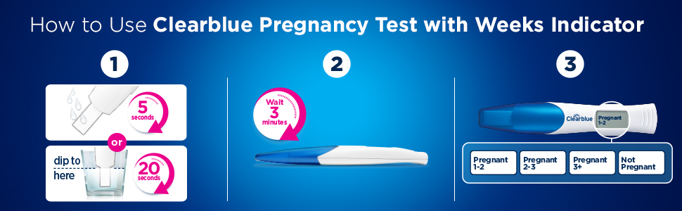 Buy Clearblue Digital Pregnancy Test Weeks Indicator 2 Tests Online At Chemist Warehouse® 